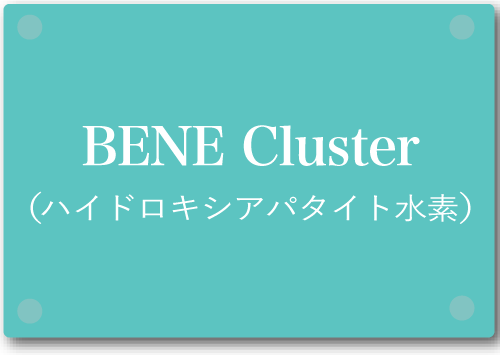 BENE Cluster(ハイドロキシアパタイト水素)
